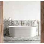 Bondi Freestanding Bath Matte White 1500